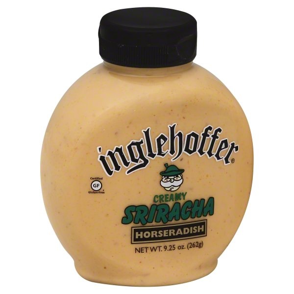 slide 1 of 1, Inglehoffer Beaverton Foods, Inc. Inglehoffer Creamy Sriracha Horseradish, 9.25 oz