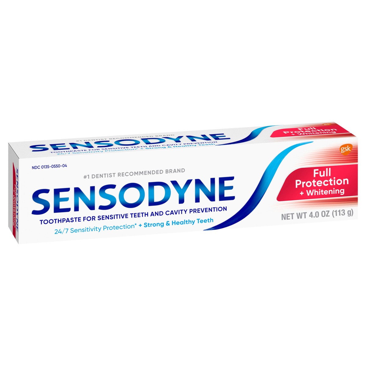 slide 2 of 9, Sensodyne Full Protection Teeth Whitening Sensitive Toothpaste - 4 Ounces, 4 oz