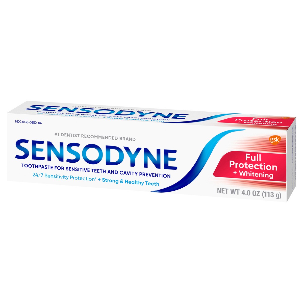 slide 9 of 9, Sensodyne Full Protection Teeth Whitening Sensitive Toothpaste - 4 Ounces, 4 oz