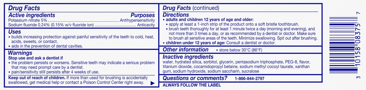 slide 5 of 9, Sensodyne Full Protection Teeth Whitening Sensitive Toothpaste - 4 Ounces, 4 oz