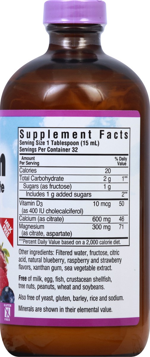 slide 6 of 10, Bluebonnet Nutrition Calcium Magnesium Citrate Plus Vitamin D3 16 oz, 16 oz