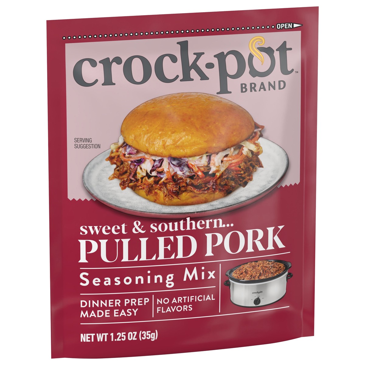 slide 11 of 14, Crock-Pot Pulled Pork Seasoning Mix, 1.25 oz
