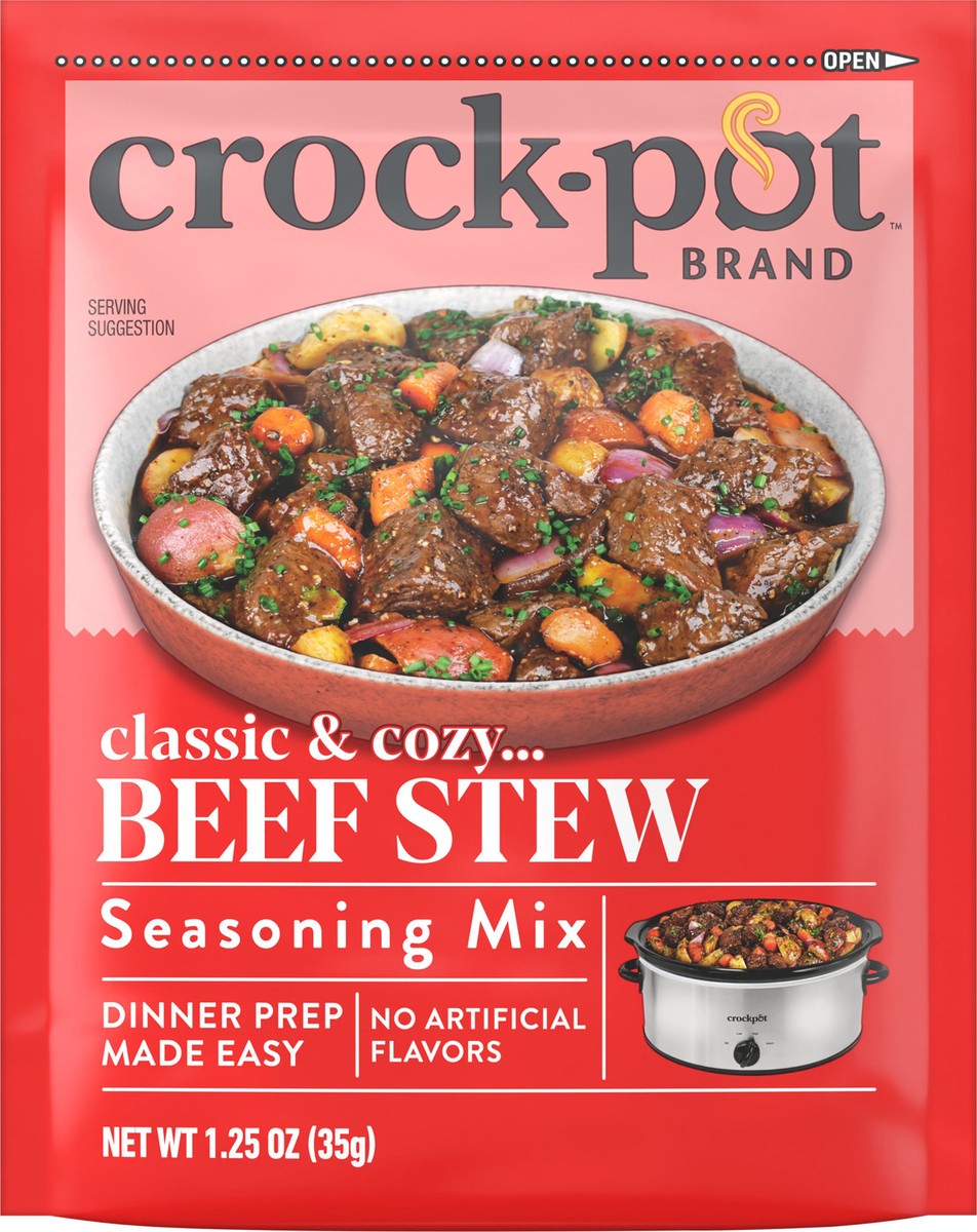 slide 14 of 14, Crock-Pot Beef Stew Seasoning Mix, 1.25 oz