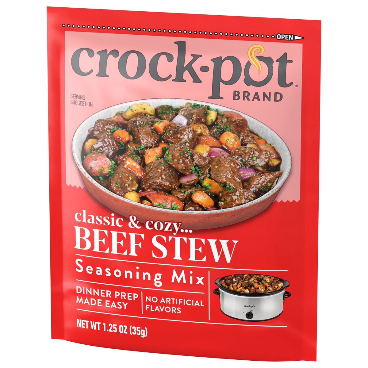 slide 6 of 14, Crock-Pot Beef Stew Seasoning Mix, 1.25 oz