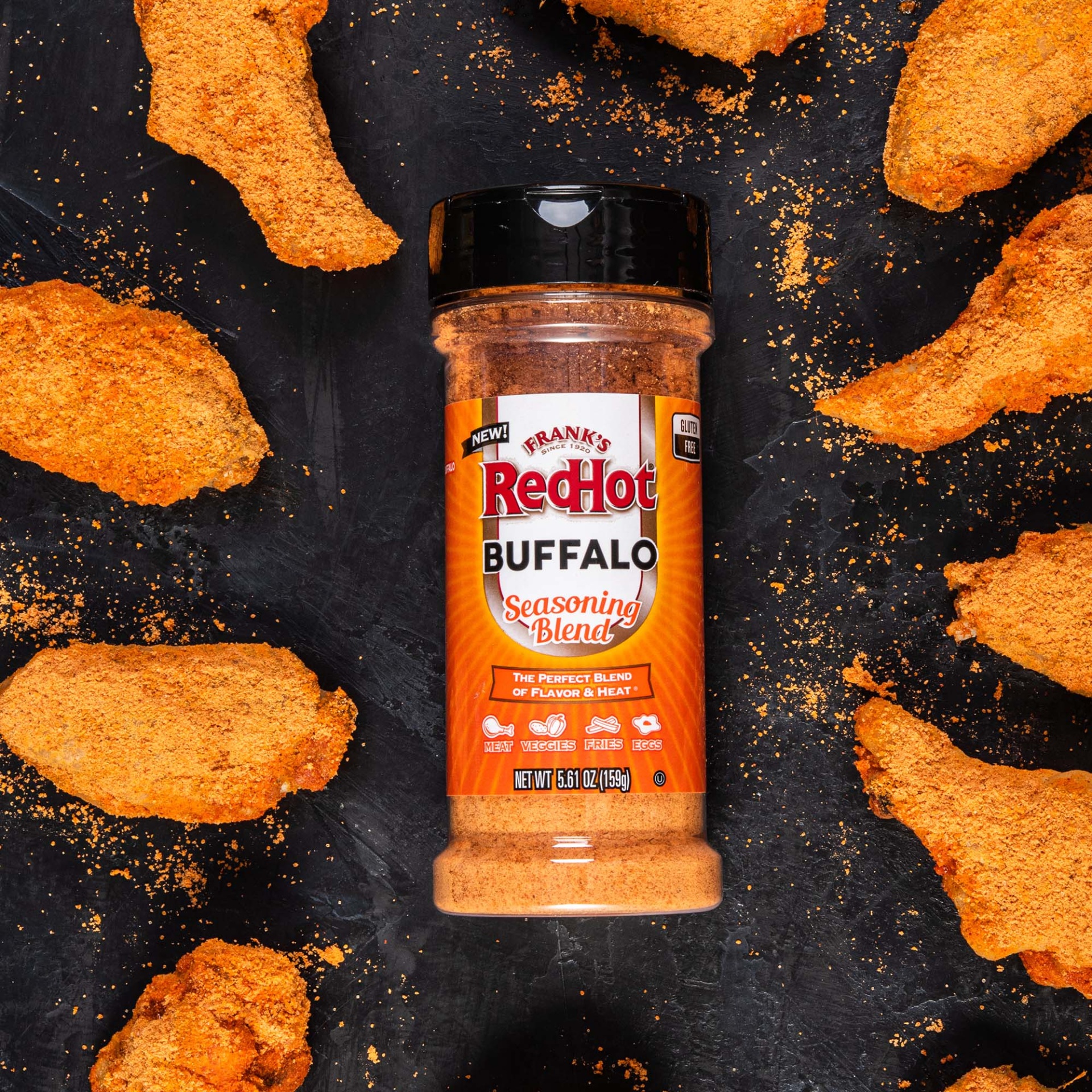 Frank's RedHot Gluten Free Buffalo Seasoning Blend 5.61 oz Shipt