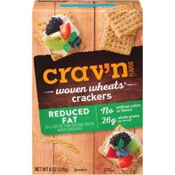Crav'n Flavor Reduced Fat Woven Wheats Crackers