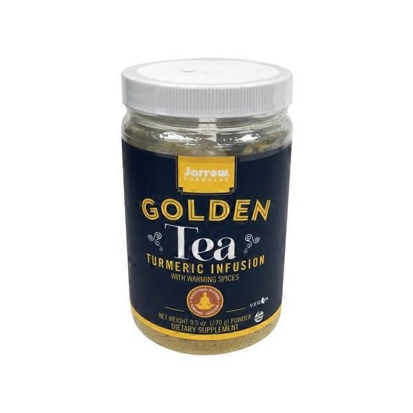 slide 1 of 1, Jarrow Formulas Golden Tea Drink Mix, 9.5 oz