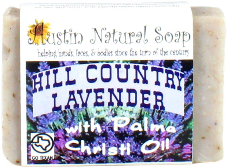 slide 1 of 1, Austin Natural Soap Hill Country Lavender, 4.5 oz