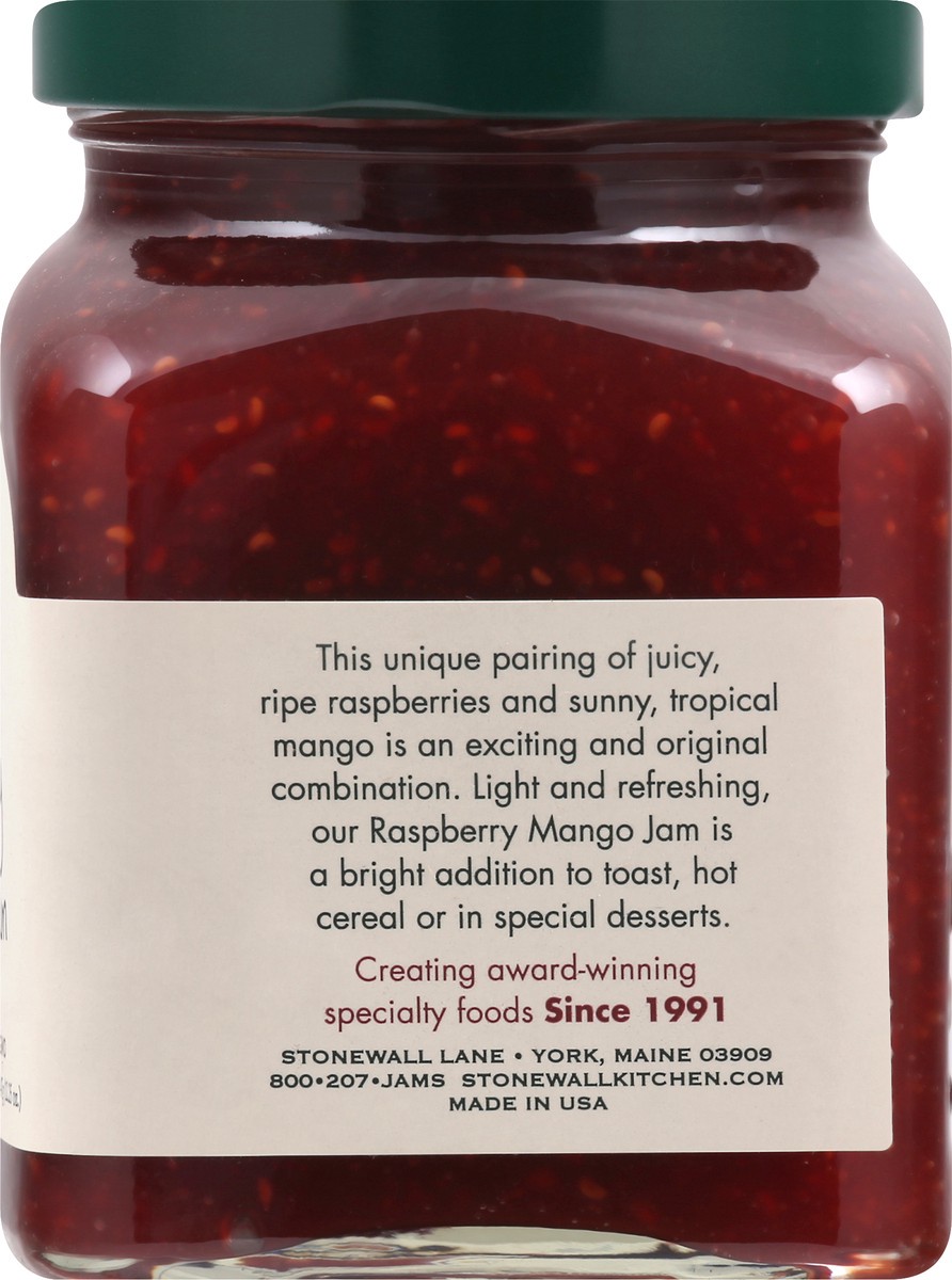 slide 2 of 12, Stonewall Kitchen Raspberry Mango Jam 347 gr, 11.75 oz