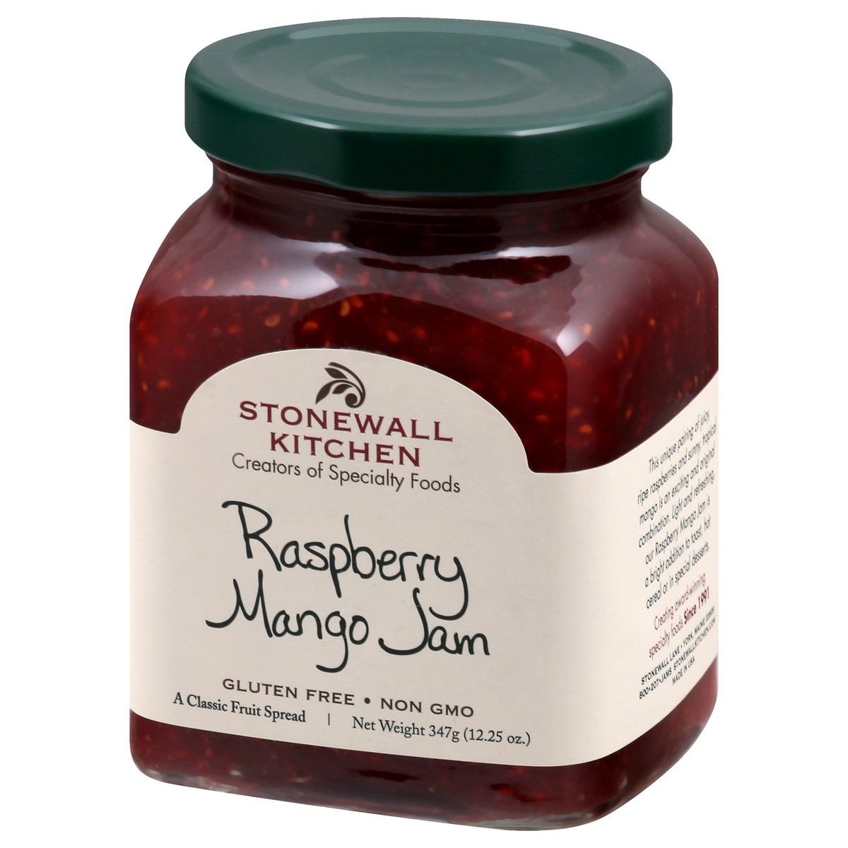 slide 7 of 12, Stonewall Kitchen Raspberry Mango Jam 347 gr, 11.75 oz