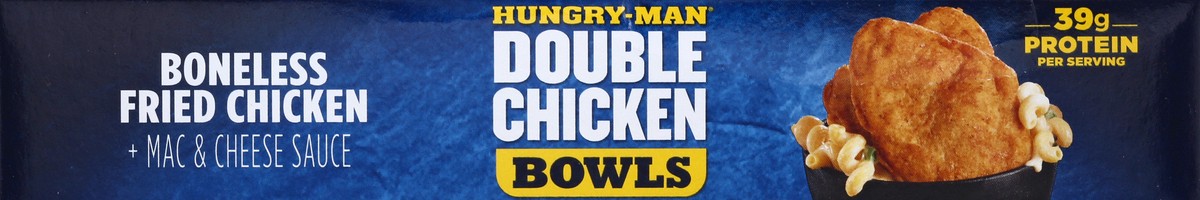 slide 4 of 10, Hungry-Man Boneless Double Chicken Bowls 15 oz, 15 ct