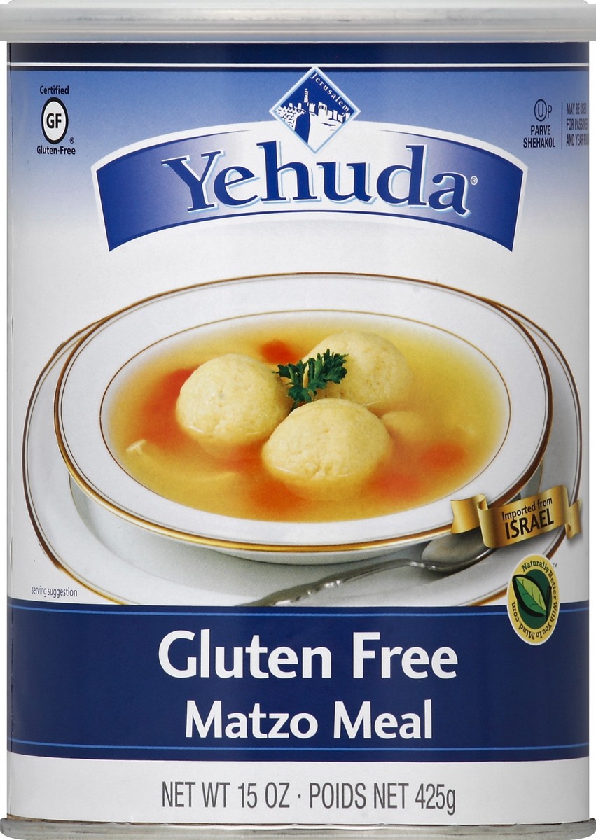 slide 2 of 2, Yehuda Matzo Meal, 15 oz