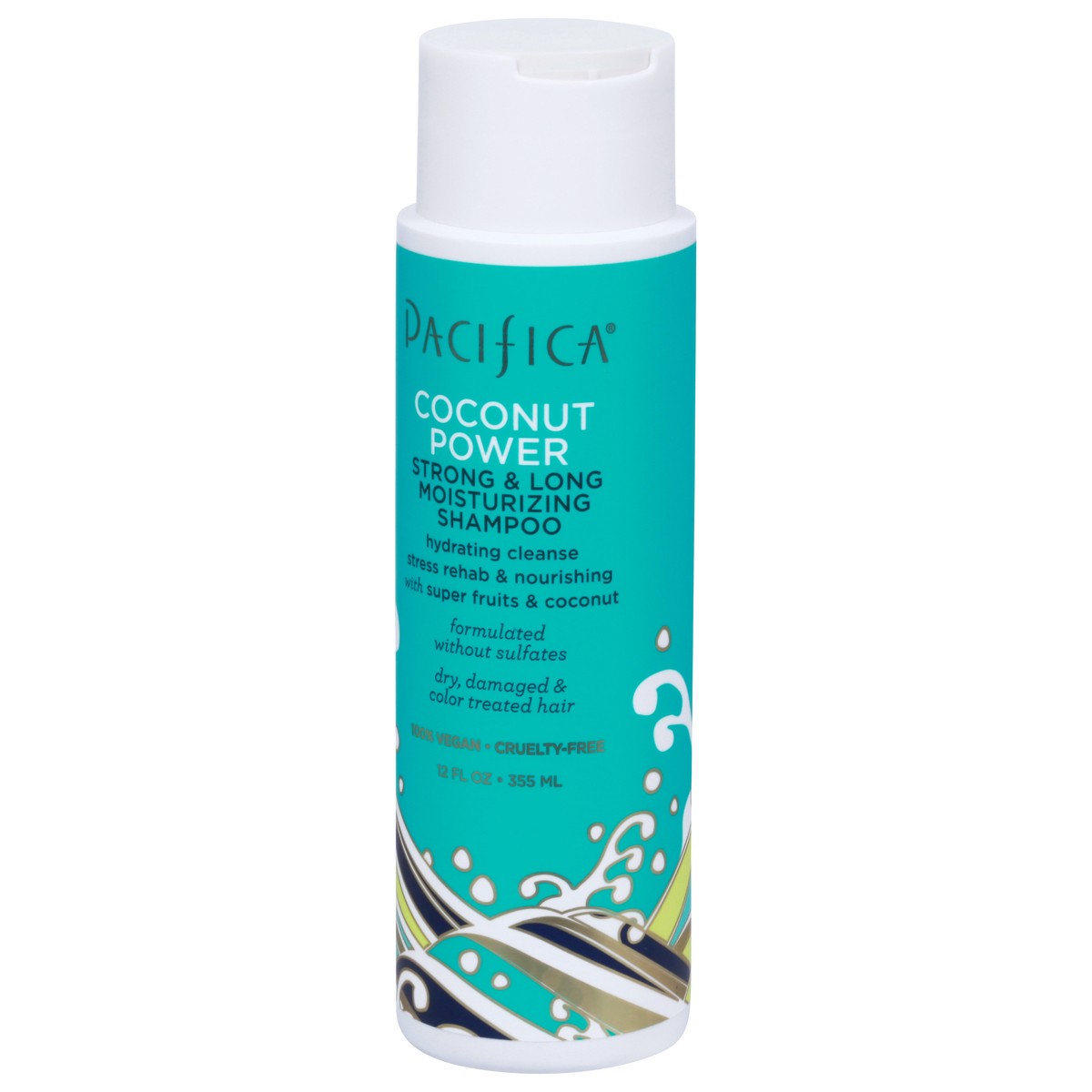 slide 3 of 9, Pacifica Coconut Power Strong & Long Moisturizing Shampoo 12 fl oz, 1 ct