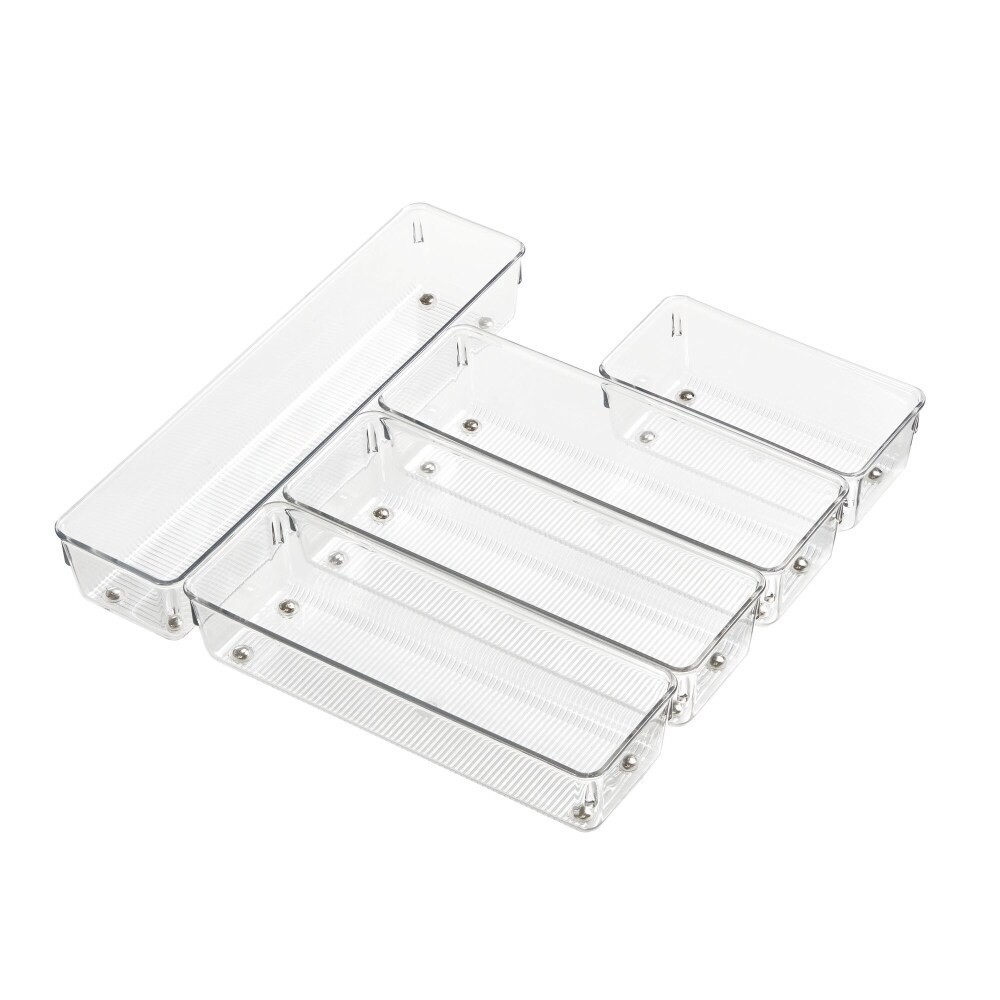 slide 2 of 2, Idesign Vanity Organizer Set, 5 ct