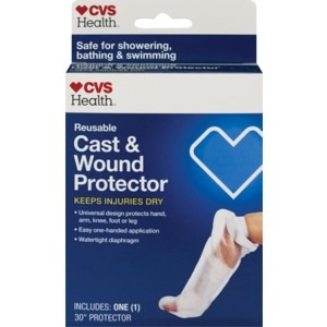 slide 1 of 1, CVS Health Reusable Cast & Wound Protector, 1 ct