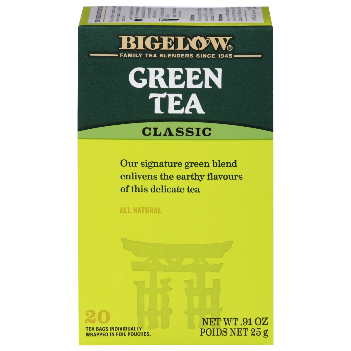 slide 11 of 13, Bigelow Classic Green Tea - 0.91 oz, 0.91 oz