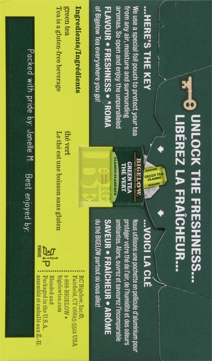 slide 8 of 13, Bigelow Classic Green Tea - 0.91 oz, 0.91 oz