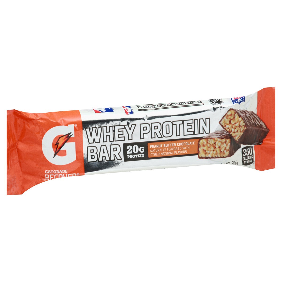 slide 2 of 14, Gatorade Protein Bar Peanut Butter Chocolate 2.8 Oz, 2.8 oz