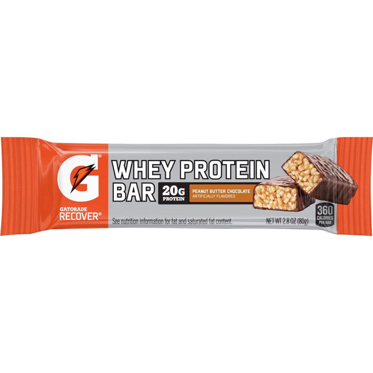 slide 1 of 14, Gatorade Protein Bar Peanut Butter Chocolate 2.8 Oz, 2.8 oz