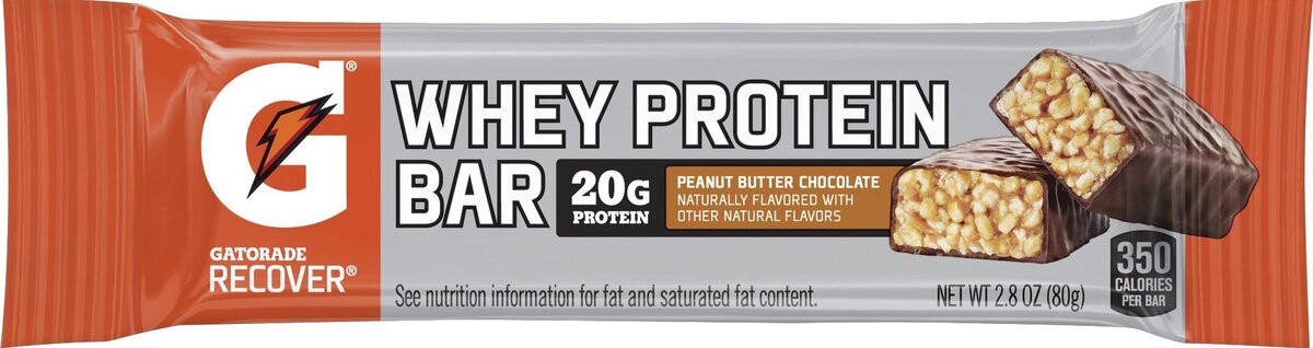 slide 1 of 14, Gatorade Whey Protein Bar, 2.8 oz