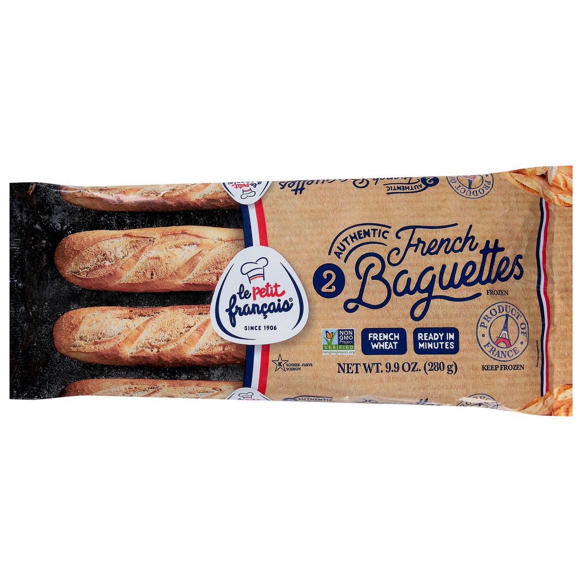 slide 3 of 9, Le Petit Francais Authentic French Baguettes 2 ea, 2 ct