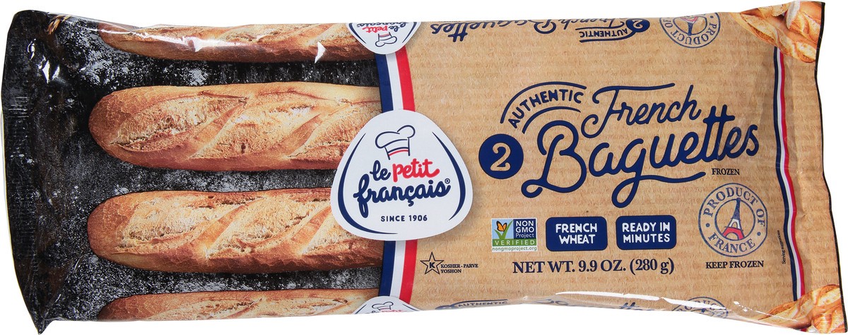 slide 6 of 9, Le Petit Francais Authentic French Baguettes 2 ea, 2 ct