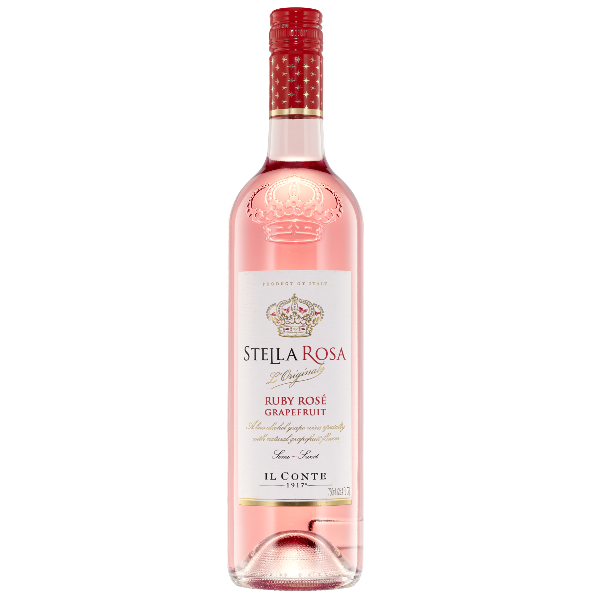 slide 1 of 9, Stella Rosa Ruby Rose Grapefruit Semi-Sweet Rose Wine 750 ml, 750 ml