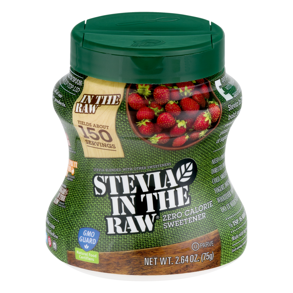 slide 1 of 1, Stevia in the Raw Zero Calorie Sweetener, 2.64 oz