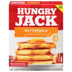 Hungry Jack Pancake & Waffle Mix Buttermilk - 32 oz