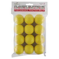 Yellow Foam Practice Golf Balls