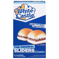 White Castle The Original Sliders 16 - 3.16 oz Each
