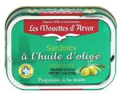 Les Mouettes d'Arvor Sardines in Olive Oil