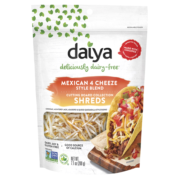 slide 1 of 1, Daiya Mexican Shreds, 7.1 oz