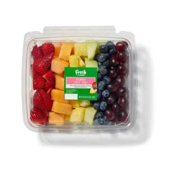 Fresh From Meijer Rainbow Fruit Tray, 36 oz