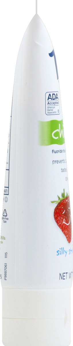 slide 3 of 6, Tom's Of Maine Silly Strawberry Anticavity Fluoride Natural Kids Toothpaste, 4.2 oz