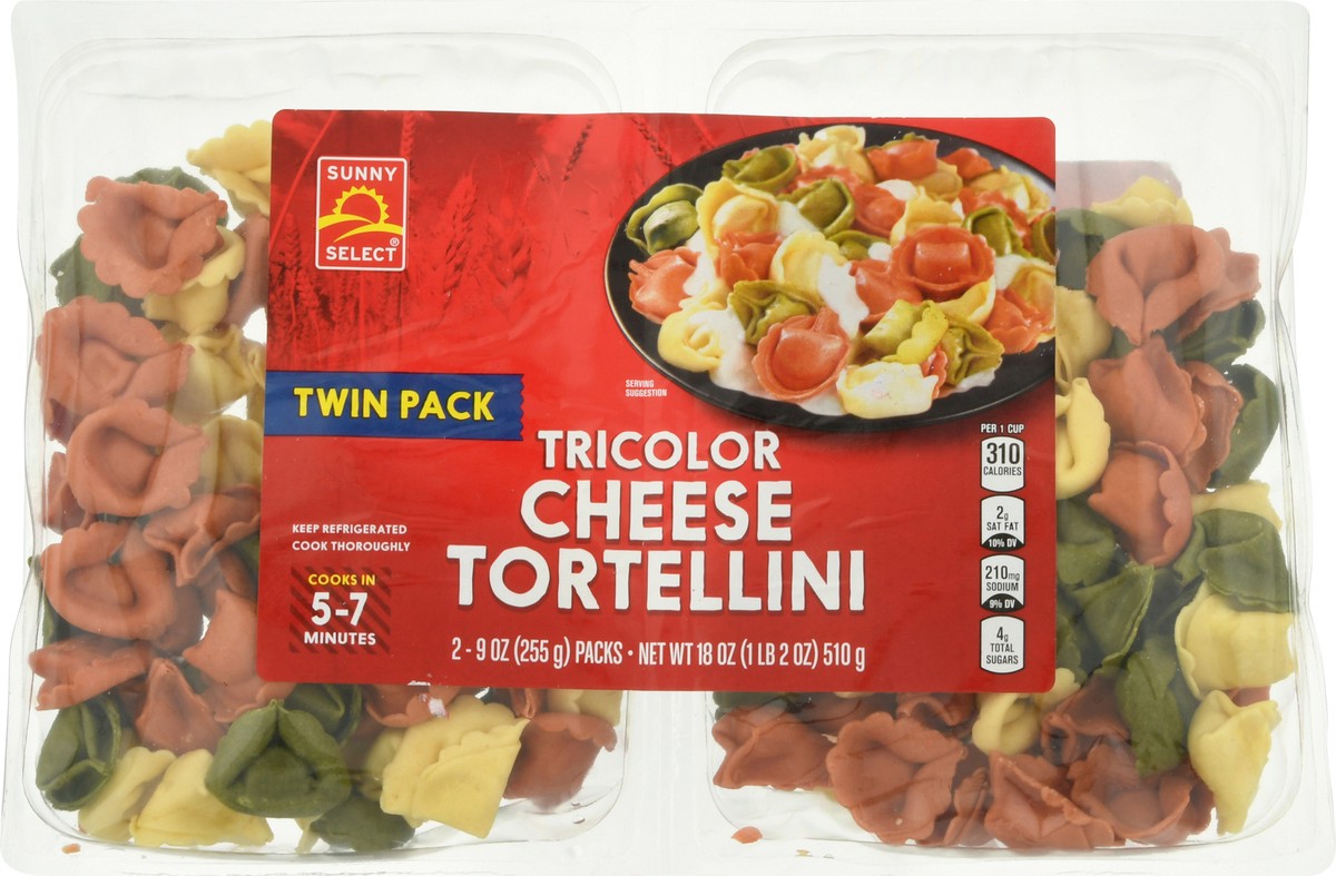 slide 1 of 12, Sunny Select Twin Pack Tricolor Cheese Tortellini 2 ea, 2 ct
