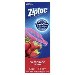 Ziploc Storage Bags - Gallon