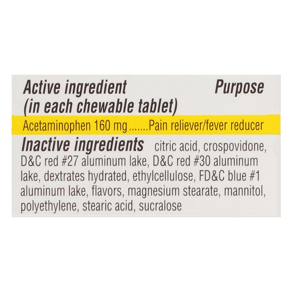slide 6 of 10, TopCare Health Children's Ages 2 to 11 Years Grape Flavor 160 mg Pain & Fever 24 Chewable Tablets, 24 ct