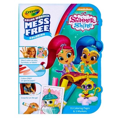 slide 1 of 1, Crayola Color Wonder Coloring Kit - Shimmer And Shine, 1 ct