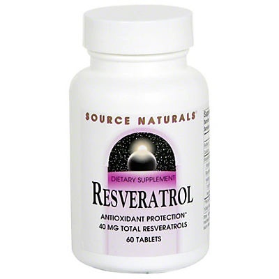 slide 1 of 1, Source Naturals Resveratrol, 60 ct