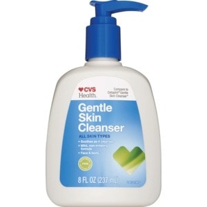 slide 1 of 1, Cvs Health Gentle Skin Cleanser All Skin Types, 8 Oz, 1 ct