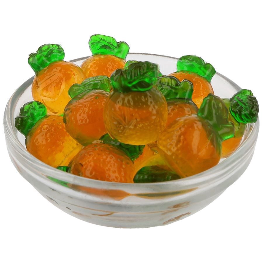 slide 2 of 5, Nice! Gummy Burst Center Filled Candy Clementine, 3.53 oz