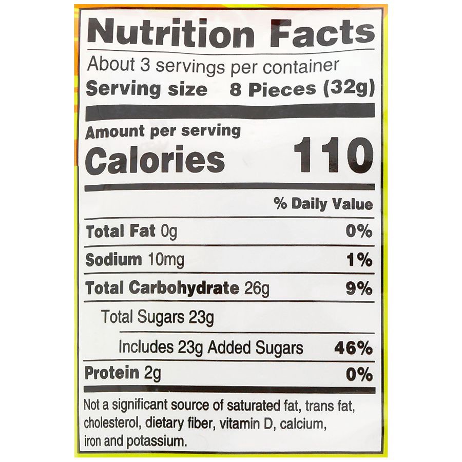 slide 5 of 5, Nice! Gummy Burst Center Filled Candy Clementine, 3.53 oz