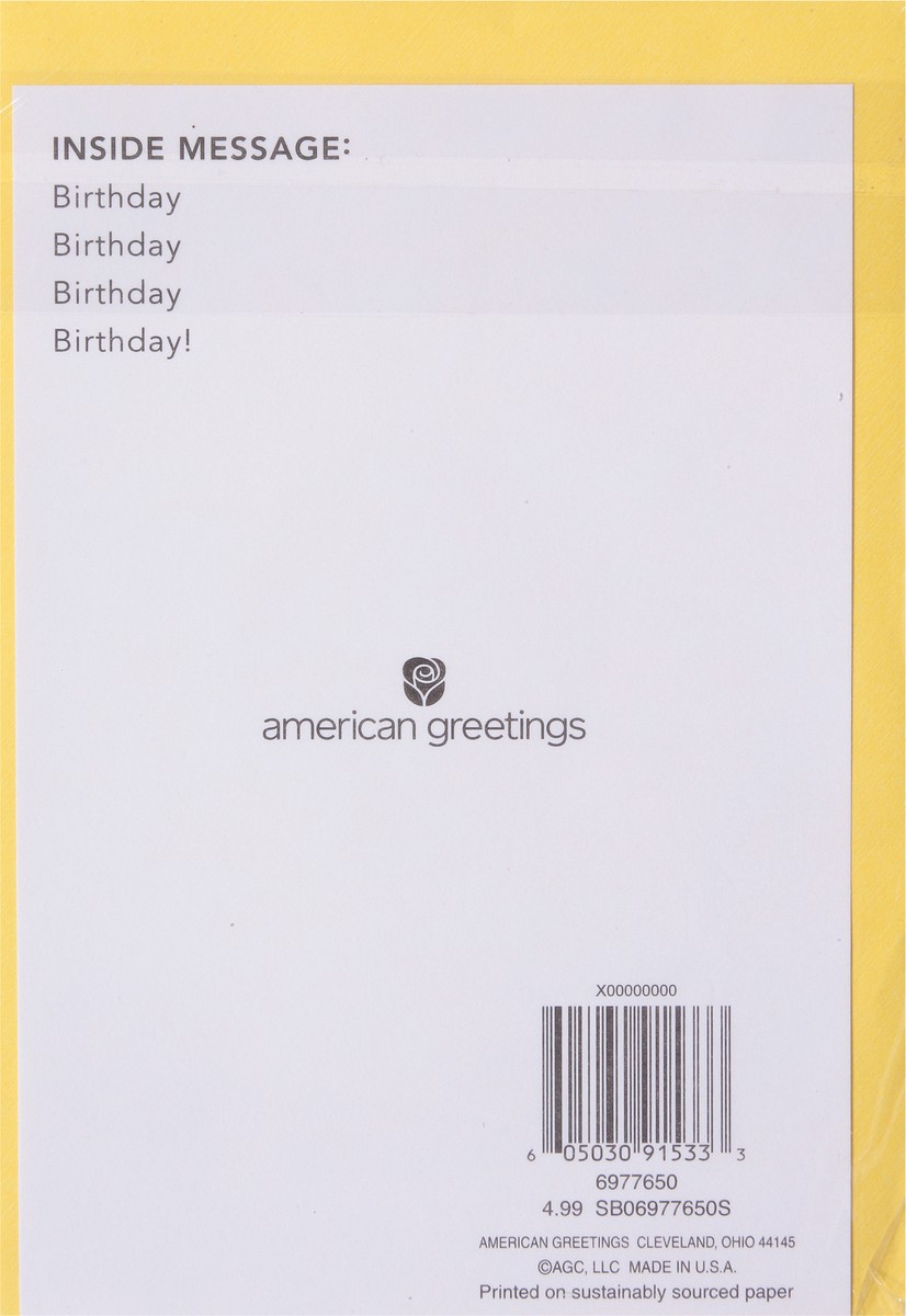 slide 6 of 9, American Greetings Happy Greeting Card 1 ea, 1 ct