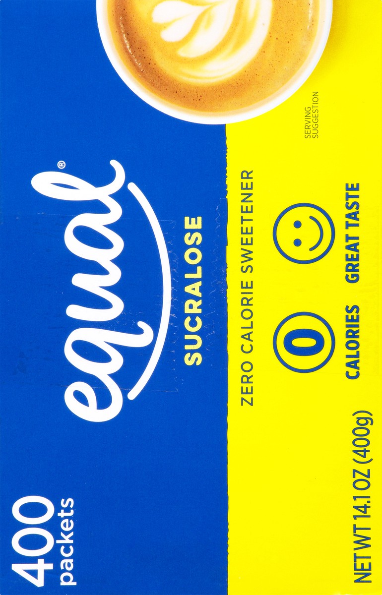 slide 9 of 14, Equal Zero Calorie 400 Pack Sucralose Sweetener 400 ea, 400 ct