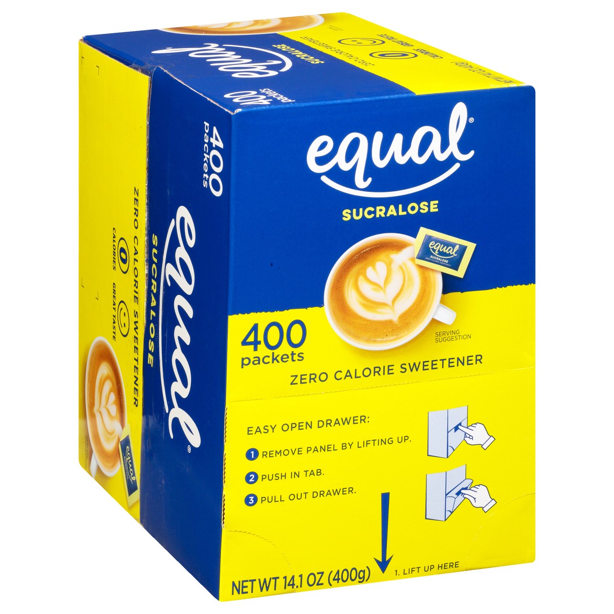 slide 5 of 14, Equal Zero Calorie 400 Pack Sucralose Sweetener 400 ea, 400 ct