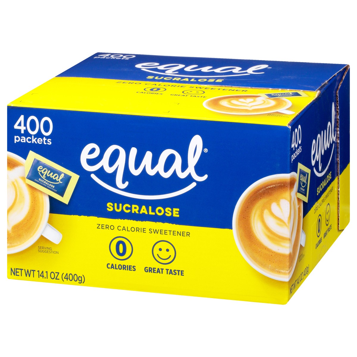 slide 14 of 14, Equal Zero Calorie 400 Pack Sucralose Sweetener 400 ea, 400 ct