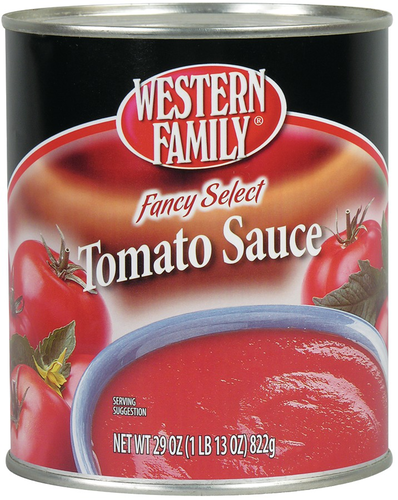 slide 1 of 1, Western Family Fancy Select Tomato Sauce, 29 oz