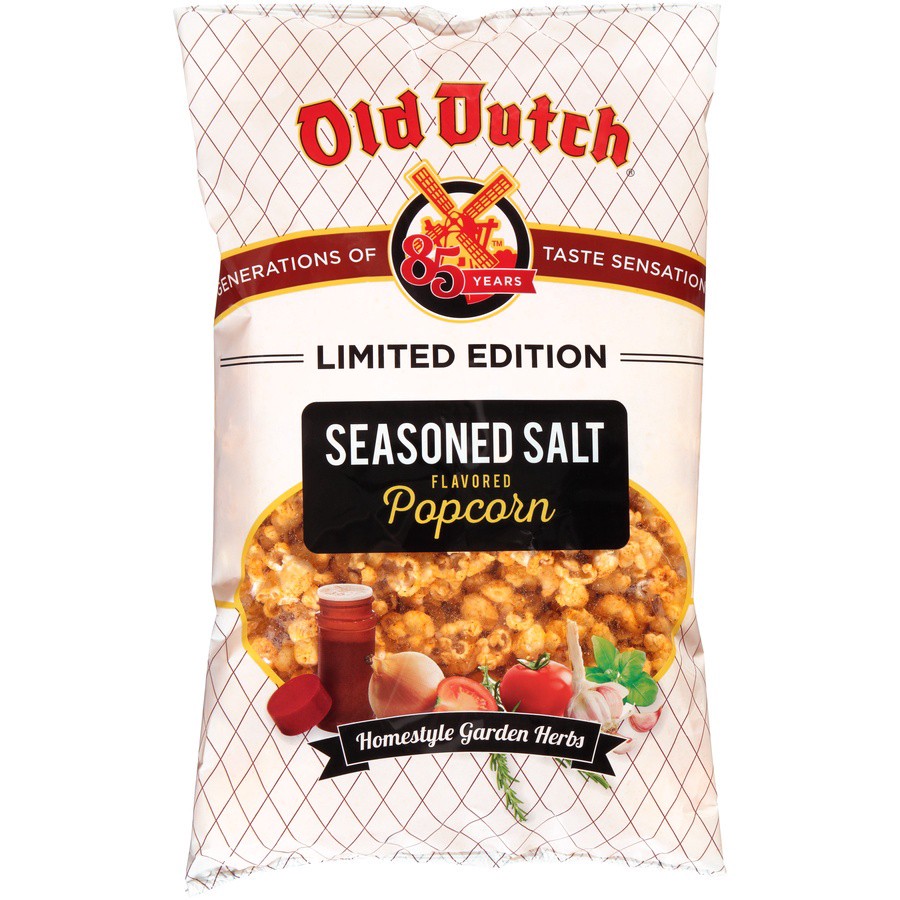 slide 1 of 6, Old Dutch Limited Edition Homestyle Garden Herbs Seasoned Salt Popcorn, 6 oz