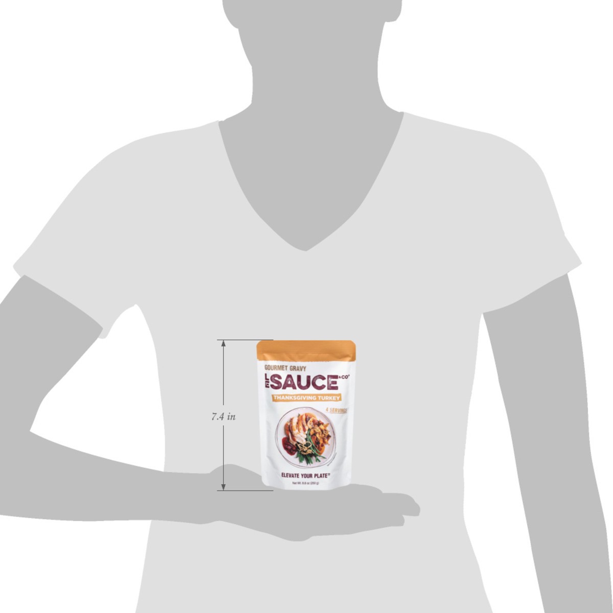 slide 8 of 14, Le Sauce & Co Gourmet Thanksgiving Turkey Gravy 8.8 oz, 8.8 oz